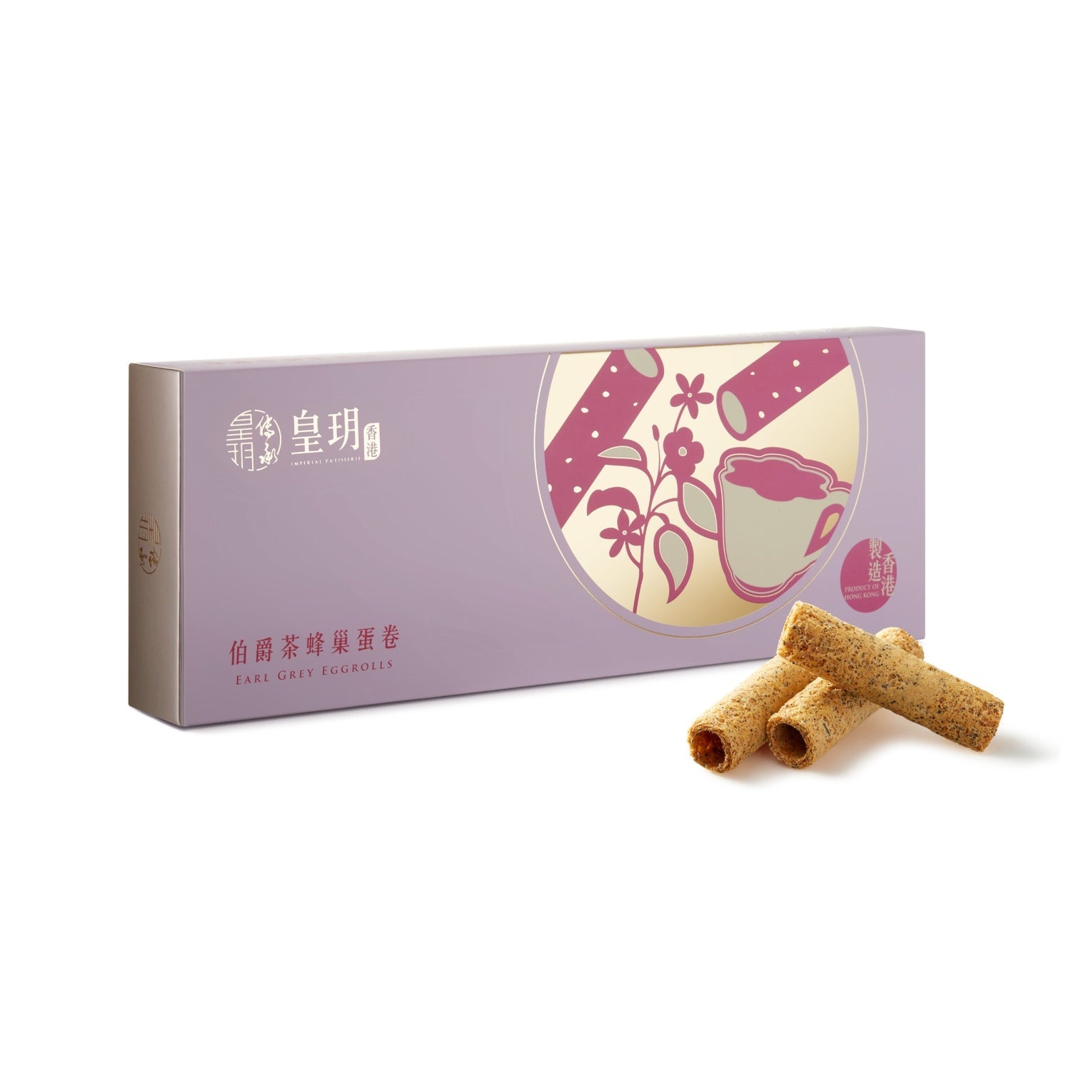 伯爵茶蜂巢蛋卷禮盒 2026| Earl Grey Honeycomb Egg Rolls Gift Box 12pcs